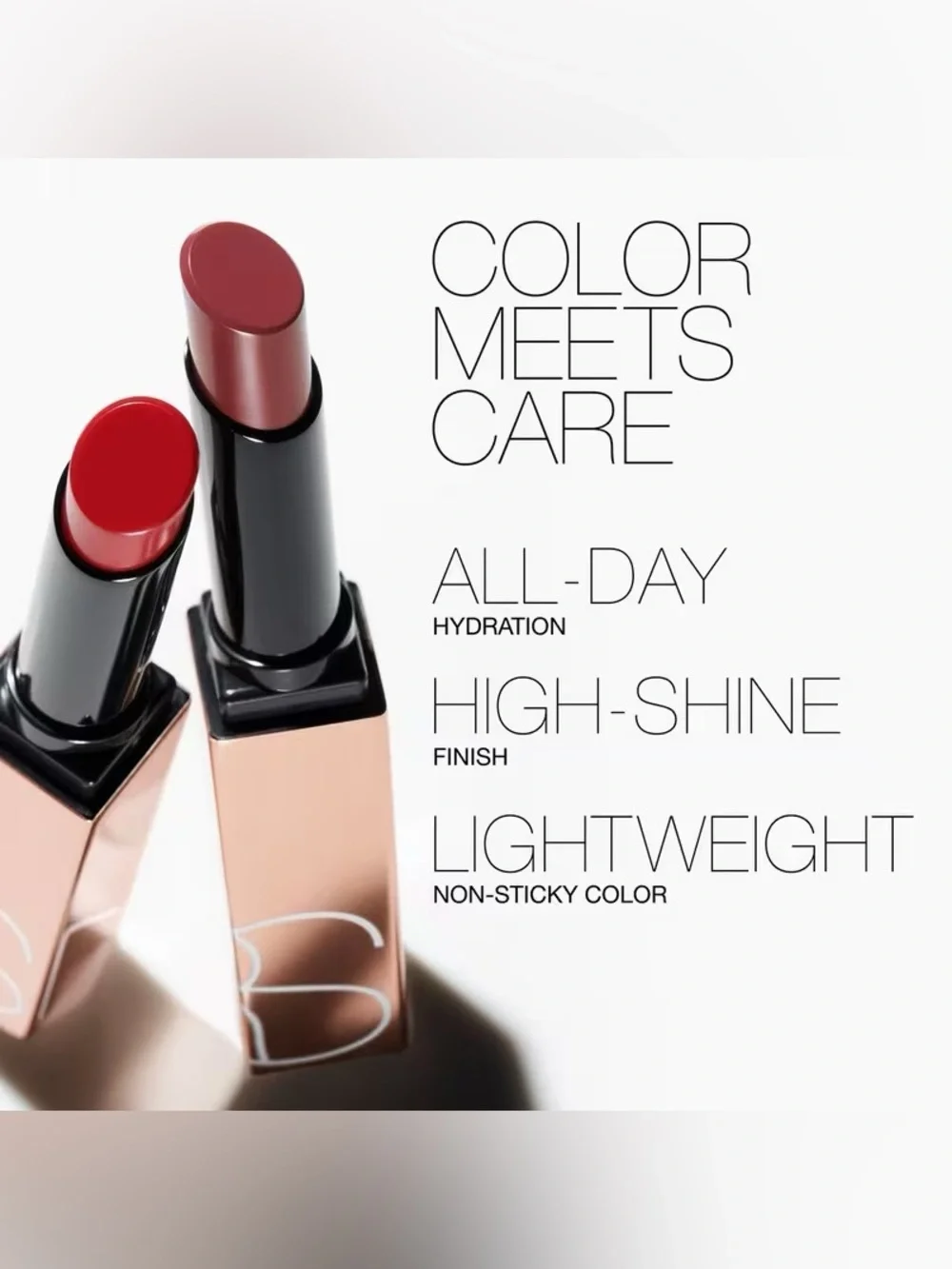 NEW✅ NARS Afterglow Sensual Shine Lipstick • 225 Show Off • Mahogany •New in Box